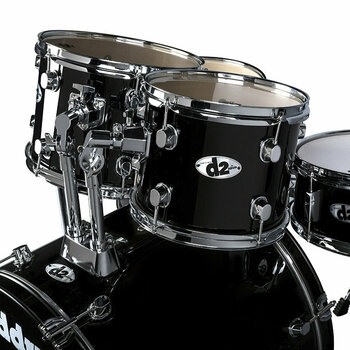Akoestisch drumstel DDRUM D2 Series 5-Set Midnight Black - 2