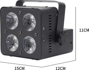 LED PAR LWS 4X15W RGBW 4in1 LED PAR - 5