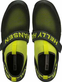 Mens Sailing Shoes Helly Hansen Hydromoc Slip-On Shoe Forest Night/Sweet Lime 42.5 - 7