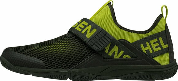 Mens Sailing Shoes Helly Hansen Hydromoc Slip-On Shoe Forest Night/Sweet Lime 43 - 2