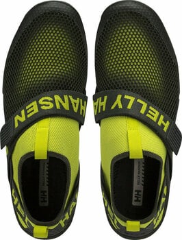 Mens Sailing Shoes Helly Hansen Hydromoc Slip-On Shoe Forest Night/Sweet Lime 46.5 - 7