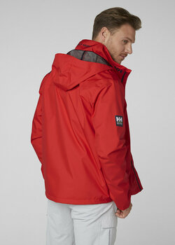 Kabát Helly Hansen Crew Hooded Kabát Alert Red M - 4