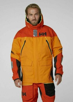 Chaqueta Helly Hansen Skagen Offshore Jacket Blaze Orange XXL - 4