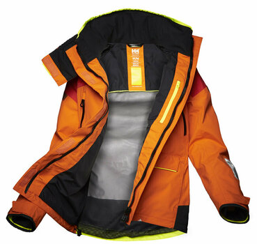 Jakna Helly Hansen W Skagen Offshore Jacket Blaze Orange XL - 3