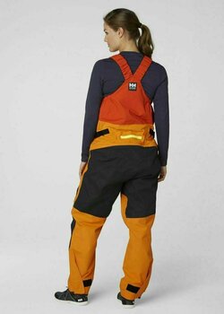 Pantalons Helly Hansen W Skagen Offshore Bib Blaze Orange XS - 5