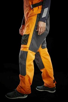Pants Helly Hansen W Skagen Offshore Bib Blaze Orange XS - 7