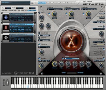 Audio biblioteka za sampler Best Service Galaxy X (Digitalni proizvod) - 2