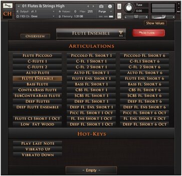 Audio biblioteka za sampler Best Service Chris Hein Hybrid Winds (Digitalni proizvod) - 2