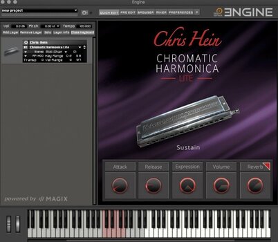 Zvuková knižnica pre sampler Best Service Chris Hein Chromatic Harmonica Lite (Digitálny produkt) - 2