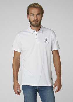 T-Shirt Helly Hansen Fjord T-Shirt White Anchor S - 3