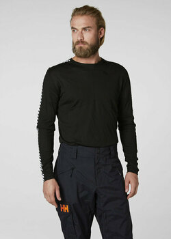 Shirt Helly Hansen Lifa Crew Shirt Black XL - 3