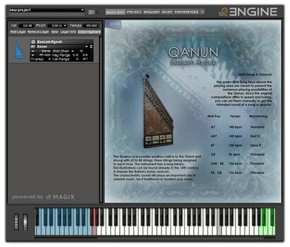 Zvuková knihovna pro sampler Best Service Qanun Crossgrade (Digitální produkt) - 2
