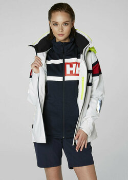 Jachetă Helly Hansen W Salt Flag Jachetă Alb M - 4