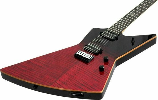 Електрическа китара Chapman Guitars Ghost Fret Black Blood V2 - 2