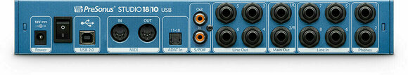 USB-audio-interface - geluidskaart Presonus Studio 1810 - 2