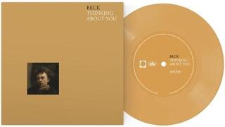 Vinyl Record Beck - Thinking About You / Old Man (Limited Edition) (Golden Brown Coloured) (7'' SP) - 1