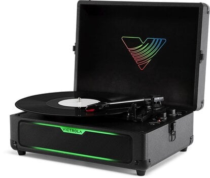 Placă turnantă portabil Victrola VSC-700SB Journey Glow Glow Black Placă turnantă portabil - 3