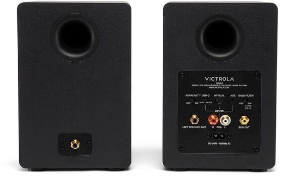 HiFi-Regallautsprecher
 Victrola VPS-400 Tempo HiFi-Regallautsprecher Black 2 stk - 8