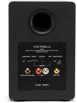HiFi-Regallautsprecher
 Victrola VPS-400 Tempo HiFi-Regallautsprecher Black 2 stk - 9