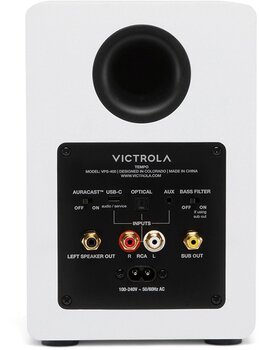 HiFi-Regallautsprecher
 Victrola VPS-400 Tempo HiFi-Regallautsprecher White 2 stk - 9