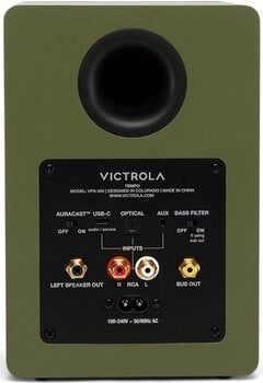 Hi-Fi Rack hangszórók
 Victrola VPS-400 Tempo Hi-Fi Rack hangszórók Green 2 db - 9