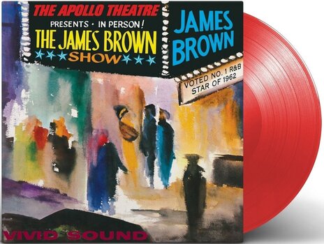 LP ploča James Brown - James Brown Live At The Apollo 1962 (Reissue) (Limited Edition) (Red Coloured) (LP) - 2