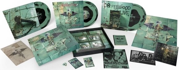 LP ploča Mötley Crüe - Dr. Feelgood (Reissue) (Box Set) (Anniversary/Deluxe/Limited Edition) (Green/Black Swirl Coloured) (3 LP) - 2