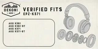 Náušníky Dekoni Audio EPZ-K371-ELVL Náušníky Black 2 ks - 6