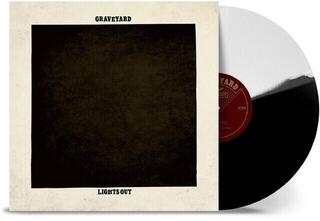 Schallplatte Graveyard - Lights Out (Limited Edition) (Black/White Split Coloured) (LP) - 1
