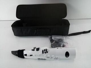 Contrôleur MIDI à vent Nux NES-1 Contrôleur MIDI à vent White (Déjà utilisé) - 1