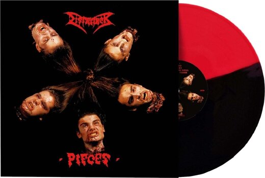 LP ploča Dismember - Pieces (45 RPM) (Red/Black Split Coloured) (LP) - 2