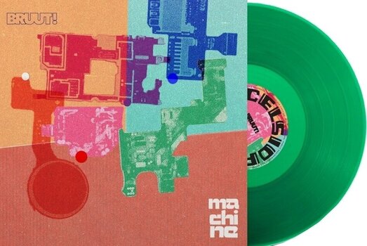 Hanglemez Bruut! - Machine (Green Coloured) (LP) - 2