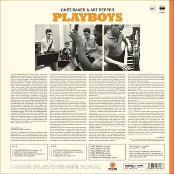 Disc de vinil Chet Baker & Art Pepper - Playboys (Limited Edition) (Orange Coloured) (180 g) (LP) - 3