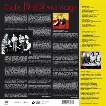 LP ploča Charlie Parker - Charlie Parker With Strings (Limited Edition) (Blue Coloured) (180 g) (LP) - 2