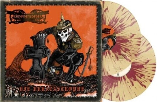 LP ploča Kanonenfieber - Die Urkatastrophe (45 RPM) (Limited Edition) (Transparent Sand-Dark Red Splattered Coloured) (180 g) (2 LP) - 2