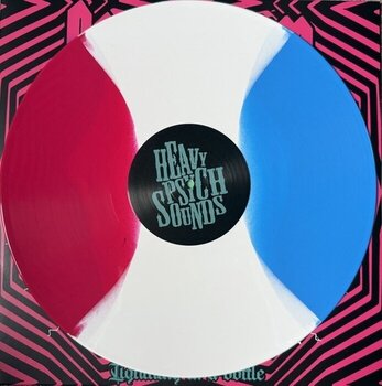 Vinyl Record Pentagram - Lightning In A Bottle (Limited Edition) (Striped Magenta/White/Blue Coloured) (LP) - 3