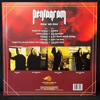 LP ploča Pentagram - Show 'em How (Limited Edition) (Red/Yellow/Orange Swirl Coloured) (LP) - 4