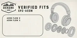 Náušníky Dekoni Audio EPZ-AEON-SK Náušníky Black 2 ks - 5