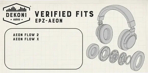 Tampoane căști Dekoni Audio EPZ-AEON-SK Tampoane căști Black 2 buc. (Ca nou) - 6