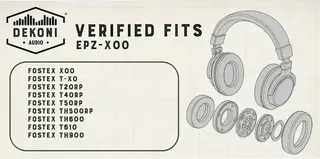 Jastučići za uši za slušalice Dekoni Audio EPZ-TH900-SK Jastučići za uši za slušalice Black 2 kom - 6