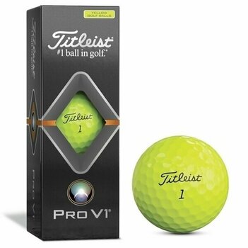 Golfball Titleist Pro V1 Yellow 2019 Dz - 2