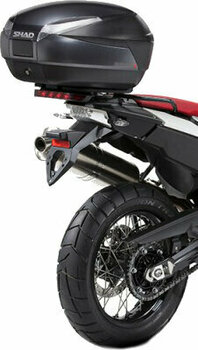 Motorrad Hintere Koffer / Hintere Tasche Shad Top Case SH48 Black/Titanium - 5