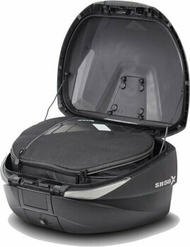Motorcycle Top Case / Bag Shad Top Case SH58X Carbon (B-Stock) #953218 (Damaged) - 12