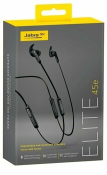 Cuffie wireless In-ear Jabra Elite 45e Titanium Black - 5