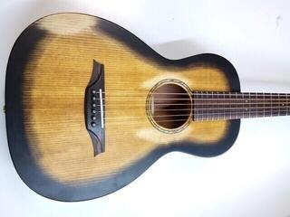 Guitare acoustique Bromo BAR6H Historic Sunburst Guitare acoustique (Déjà utilisé) - 1