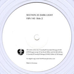 Disque vinyle Section 25 - Dark Light (Reissue) (Limited Edition) (Crystal Clear Coloured) (LP) - 2