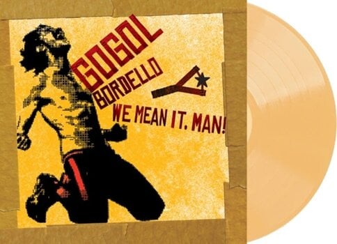 Vinyl Record Gogol Bordello - We Mean It / Man! (Indie Exclusive) (Transparent Beer Coloured) (LP) - 2
