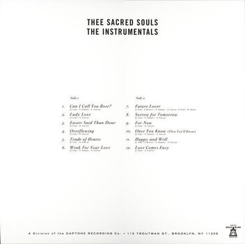 LP ploča Thee Sacred Souls - The Instrumentals (Limited Edition) (Red Rose Coloured) (LP) - 4
