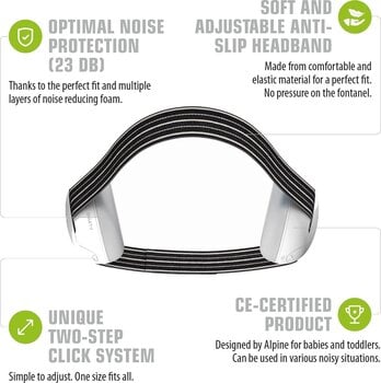 Tappi per le orecchie Alpine Muffy Baby Black Tappi per le orecchie (Come nuovo) - 4