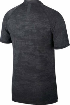 Polo Shirt Nike Tiger Woods Vapor Zonal Cooling Camo Mens Polo Shirt Anthracite/Black S - 2